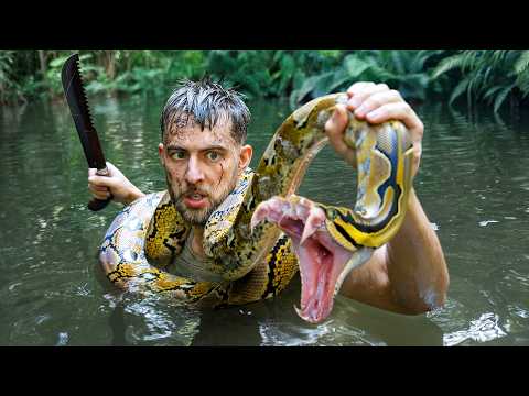 3 Day Survival On Snake Island