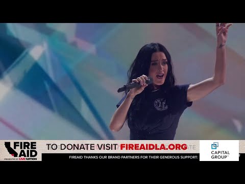 Katy Perry - FireAid LA Benefit Concert