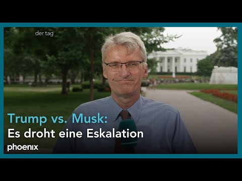 Elmar Theveßen zum Streit zwischen Milliardär Elon Musk und Präsident Donald Trump am 06.06.2025