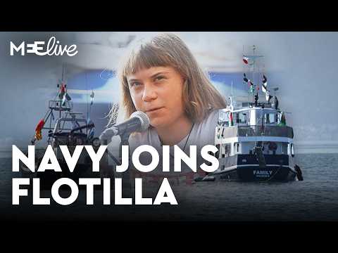 Will the UK join Italy and Spain in supporting Gaza flotilla? | MEE Live