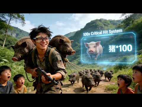 【FULL 】NEW🔥 Transmigrating To 1976, Poor Uses 100x Critical Hit System To Lead Villagers Prosperity.