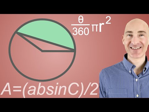 Area of a Segment in a Circle 2 Methods