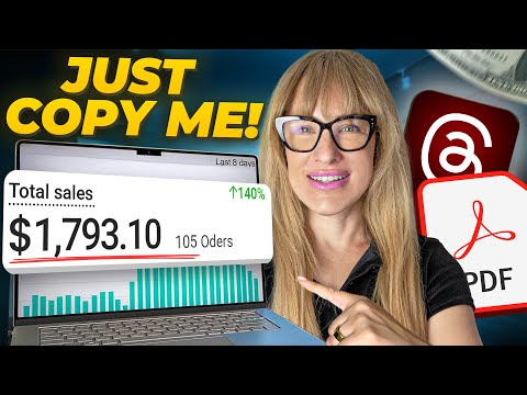 How I Made $1,793 in 24 Hours Selling Digital Products on Threads (Using AI)