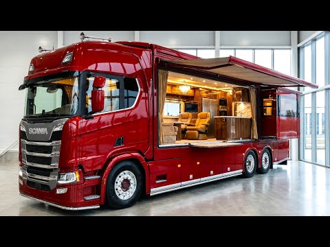 Inside the $1M Scania 6x6 Motorhome - Luxury Meets Extreme Off-Road Power!