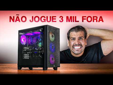 ESSE é o PC GAMER de R$ 3.000 que RODA TUDO em 2026! (99% ERRAM as PEÇAS!)