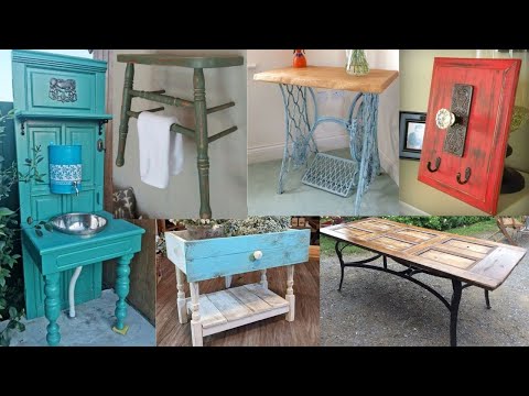 Repurposed OLD furniture and objects design ideas that tells story and big selling