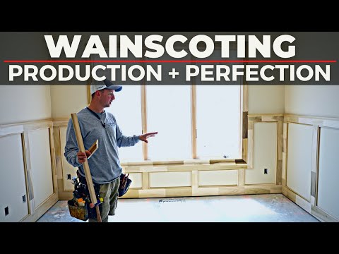 Tricks for Fast, Perfect Wainscoting You've Probably Never Seen