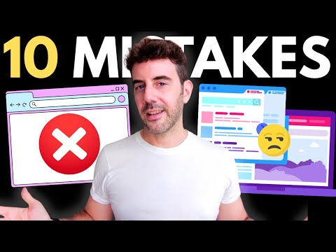STOP Making These 10 Website Mistakes (Seen on 1000+ Sites)! 😱
