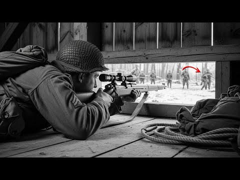 They Banned His 'Cattle Shed Sniper Slit' — Until It Dropped 9 Germans in 6 Minutes