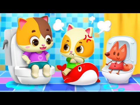 Baby Potty Training Song | Healthy Habits | Nursery Rhymes & Kids Songs | Mimi and Daddy