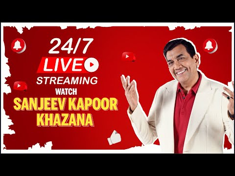 Sanjeev Kapoor Khazana Live Cooking Stream | Step-by-Step Recipes You Can Cook Anytime