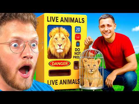 He Bought Rare Animals From A Vending Machine!