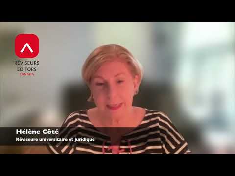 La révision vue par… Hélène Côté