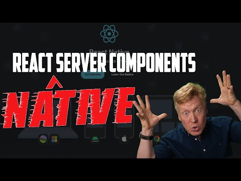React-Native Server Components! Change Your Native UI From Your Server!