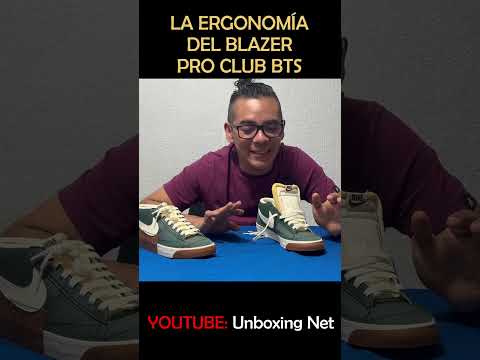 ESTA ES LA ERGONOMÍA QUE OFRECEN LOS NIKE BLAZER PRO CLUB BTS #blazers #blazerproclub #nikeblazer