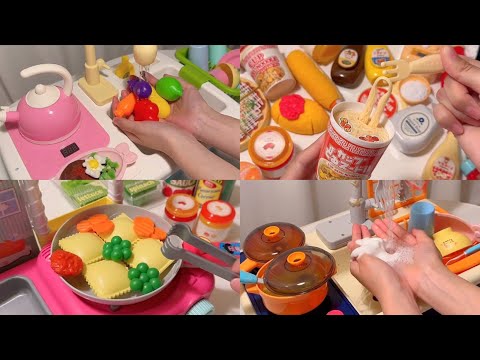 [💸toy asmr💸] Compilation of Toy Cooking! 장난감 요리 놀이 모음집🍳🧑‍🍳