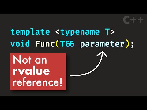 Why use forwarding references and how they are different from rvalue references in C++