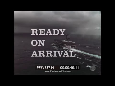 READY ON ARRIVAL VIETNAM ERA U.S. NAVY / MARINE CORPS CHINA SEA FILM  USS INDEPENDENCE 78714