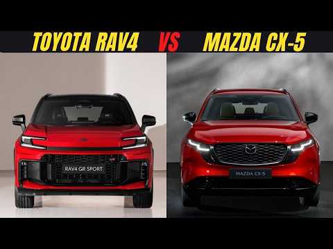 Mazda CX-5 2026 vs. Toyota RAV4 2026 – Who builds the better Japanese SUV?