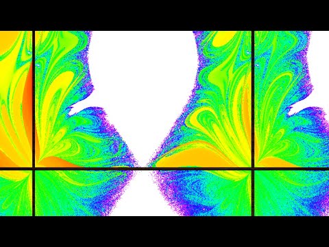 Double Pendulum Multiple Flips Visualization