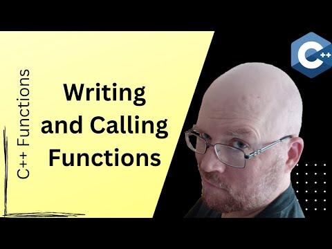 Writing and calling functions -- C++ Functions for beginners [Part 1]