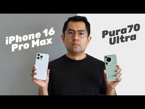 iPhone 16 Pro Max vs HUAWEI PURA 70 Ultra | Camera Comparison