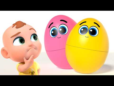 Colorful Surprise Eggs+More Newborn Educational Nursery Rhymes & Kids Songs