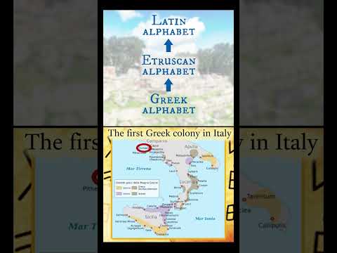 The Greeks had the first true alphabet