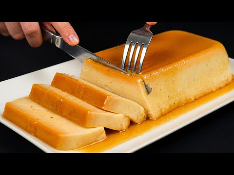 My Family Trick! Just milk and banana! The most amazing BANANA dessert in 5 minutes!