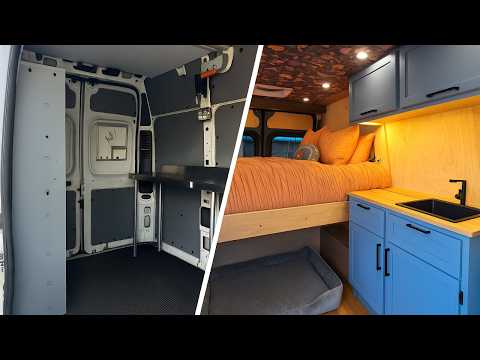 Minimalist Van Build That Feels Massive Inside