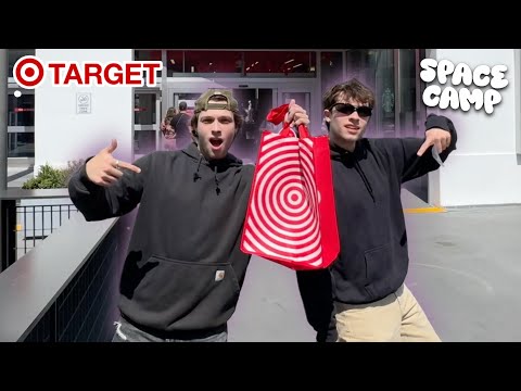 Target shopping spree! Finding Space Camp Wellness! 