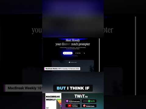 Moody - A Teleprompter for Your Mac That Uses the Mac Notch