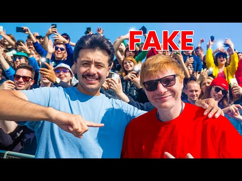 Fake Ed Sheeran Prank *RAVE SHUTDOWN*