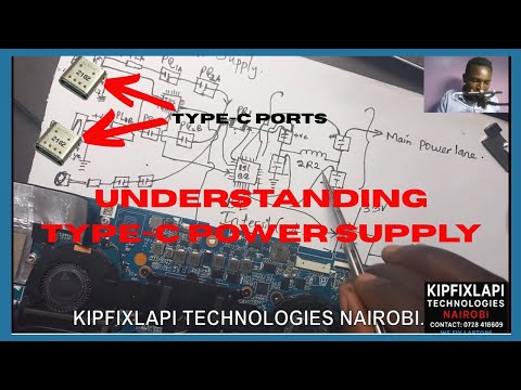USB-C POWER SUPPLY IN LAPTOP MOTHERBOARD, LAPTOP REPAIR TUTORIALS #repair #computerrepair #subscribe