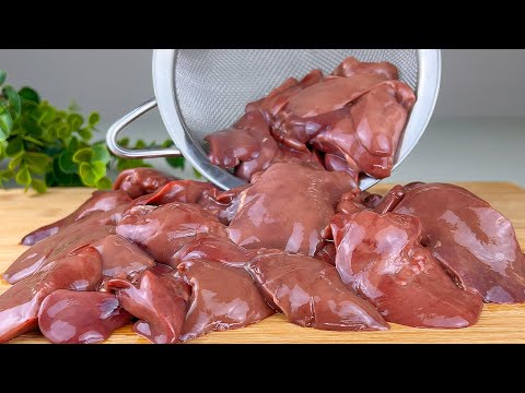 Put the chicken liver in boiling water! God, how delicious!