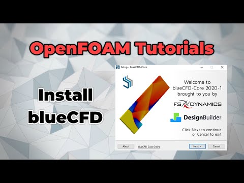 ✅ #OpenFOAM - Install OpenFOAM on Windows - Installing blueCFD