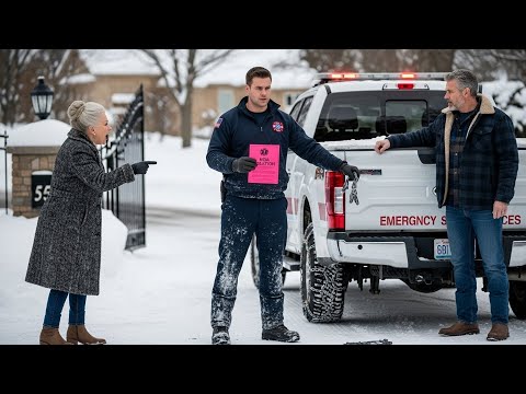 HOA Demanded I Remove Snow Chains, Panicked When They Saw My Emergency Services Vehicle Plates