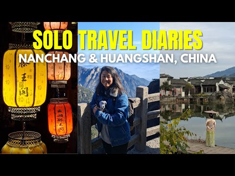 Exploring China 🇨🇳 | Nanchang City & Huangshan (Mountain Peaks) | Travel Vlog