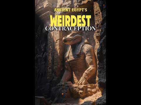Ancient Egypt’s Weirdest Contraception — Made with a Crocodile’s… natural output #ancienthistory