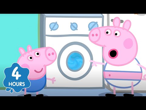 Peppa Pig Washes Clothes! | Peppa Pig | Full Episodes | Cartoons for Kids