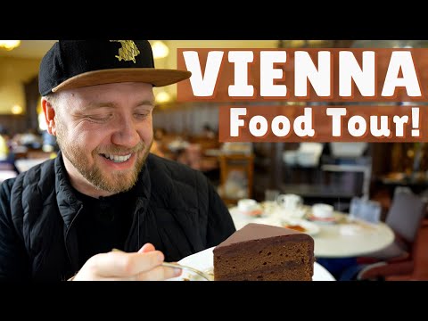 MUST TRY Austrian Dishes in Vienna! Sacher Torte, Schnitzel, Cafe Culture, Naschmarkt