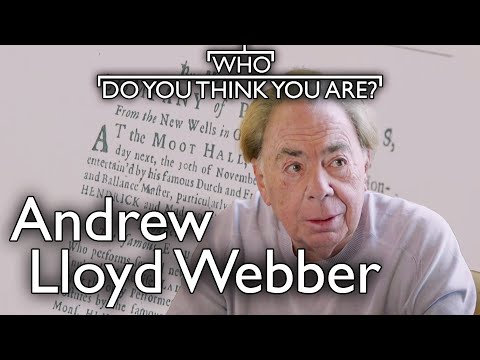 Andrew Lloyd Webber searches for musical connections in his ancestry! | WDYTYA (UK)