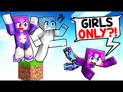 INVISIBLE BOY on a GIRLS ONLY One Block!