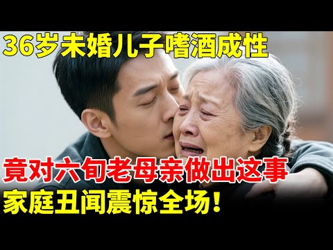 36岁未婚儿子嗜酒成性，竟将六旬老母亲当作妻子做出这事，家庭丑闻震惊全场！【王芳王为念访谈】