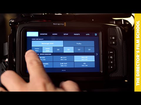 How to use the Blackmagic Pocket 4K | Complete Walk Through