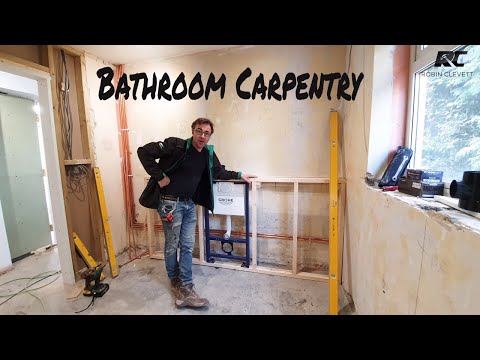 Bathroom Framing & Setting Out. A job for a carpenter