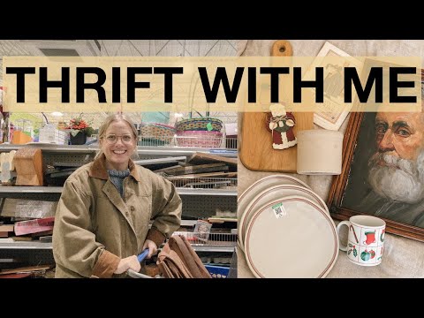 HOME DECOR THRIFT HAUL | Holiday, kids & Kitchen Things