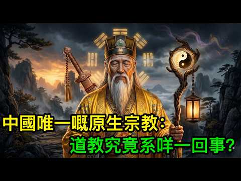 中國唯一嘅原生宗教：道教究竟系咩一回事？點解有咁多神仙？一條片睇懂道教嘅來龍去脈