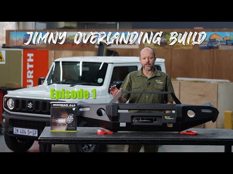 Ironman 4X4 Suzuki Jimny Overlanding Build Part 1 | Bullbar & Gullwing doors