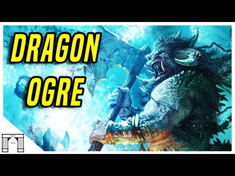 Beast of the Old World! Dragon Ogres! Warhammer Fantasy lore